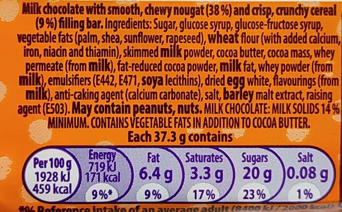 C'bury Double Decker Chocolate Bar 4pk - 149.2g