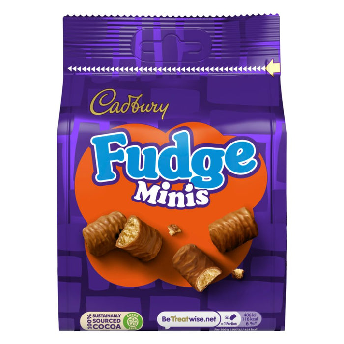 Cadbury Fudge Minis Chocolate Bag 100g product image