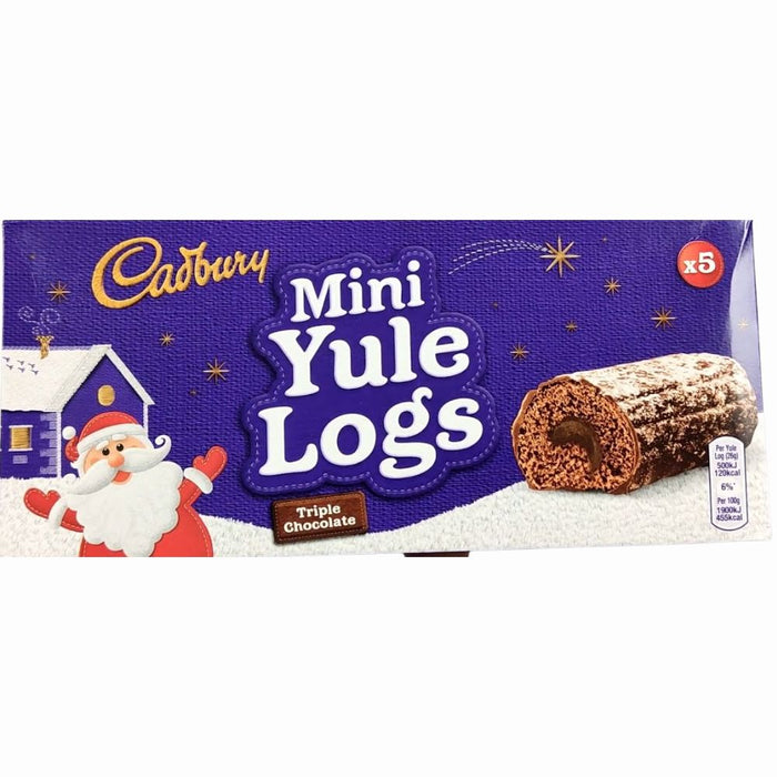 Cadbury Mini Yule Logs Chocolate 5pk 110g product image