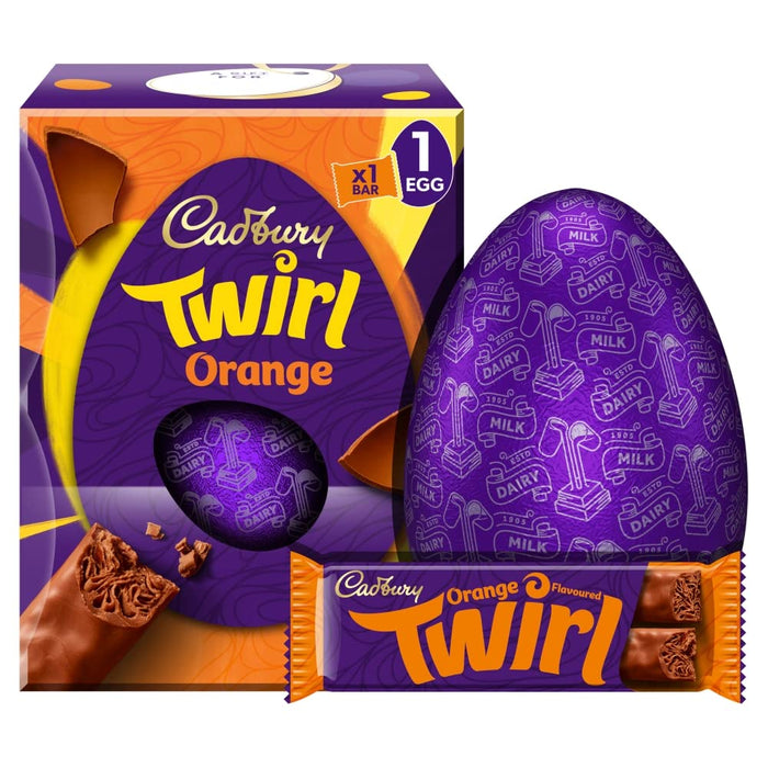 Cadbury Twirl Orange Egg 193g product image