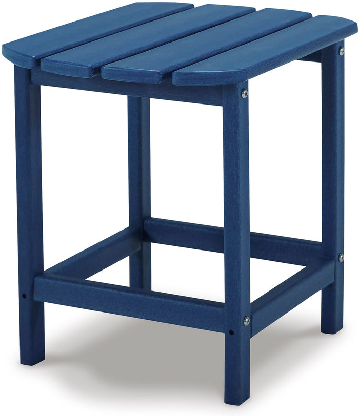 CHAMPLAIN Blue 15" Wide Adirondack Side Table