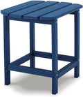 CHAMPLAIN Blue 15" Wide Adirondack Side Table
