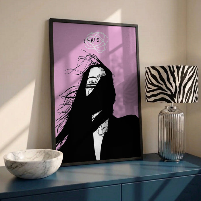 Chaos by Lisen Vennesland in interior setting