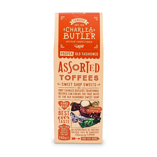 Charles Butler Assorted Toffee 190g product image