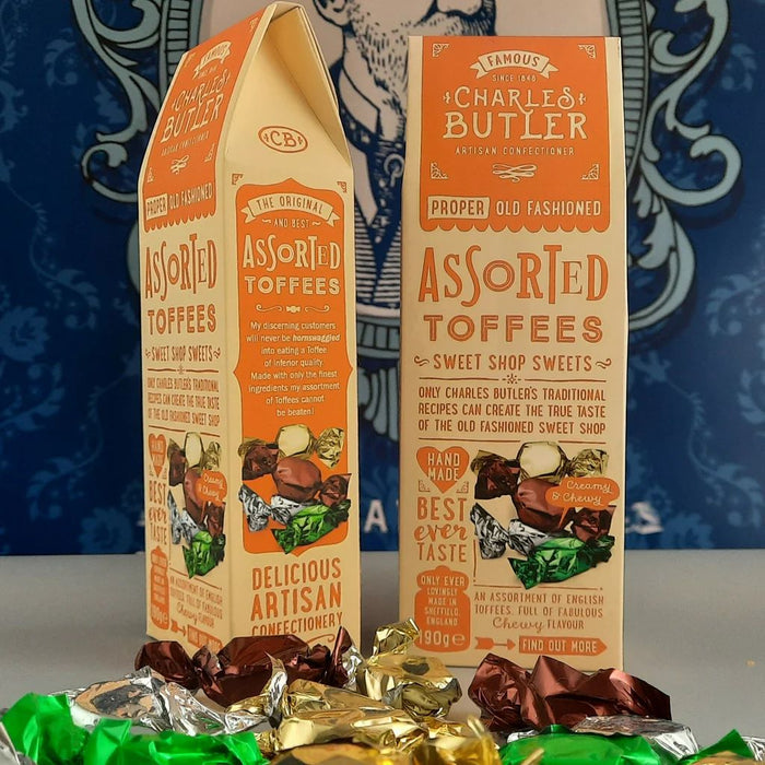 Charles Butler Assorted Toffee 190g