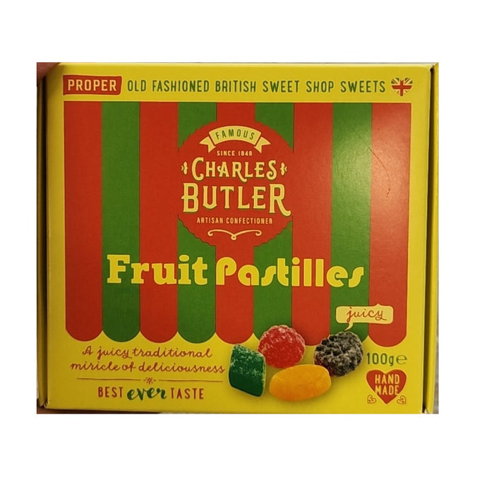 Charles Butler Fruit Pastilles Sweets 100g product image