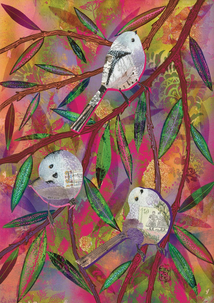 Cheerful Feathers by Enikő Marosváry-Kramcsák