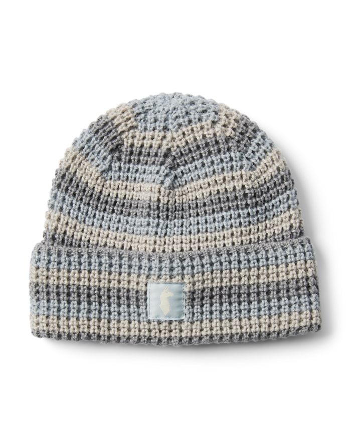 Chunky Striped Beanie, Vapor/Mineral