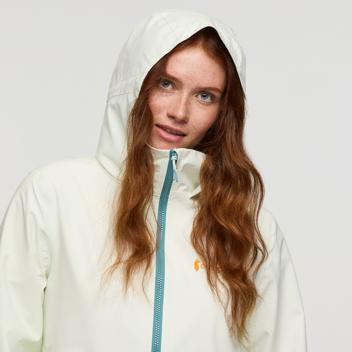 Cielo Rain Trench - Women's, Dew, Model Caitlyn