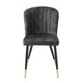 Clemente - Side Chair (Set of 2) - Charcoal