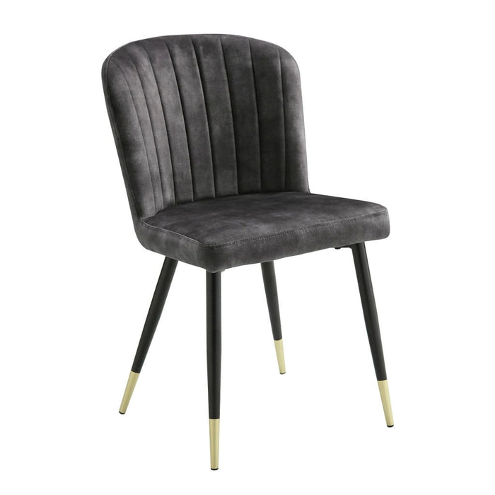 Clemente - Side Chair (Set of 2) - Charcoal