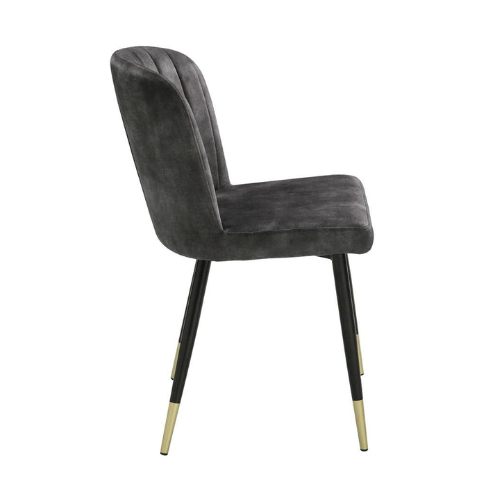 Clemente - Side Chair (Set of 2) - Charcoal