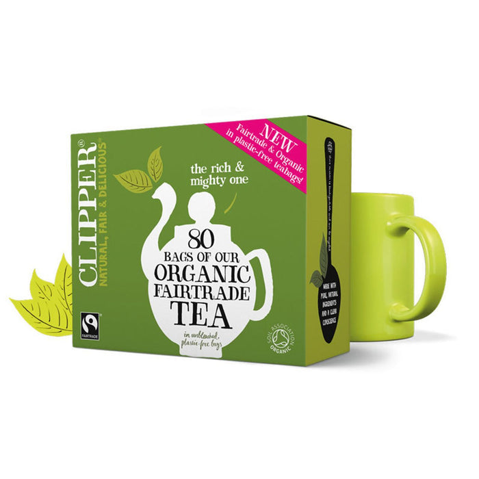 Clipper Organic Tea - 80 Unbleached Bags