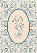 Coastal Seahorse Medallion - Katarzyna Gąsiorowska