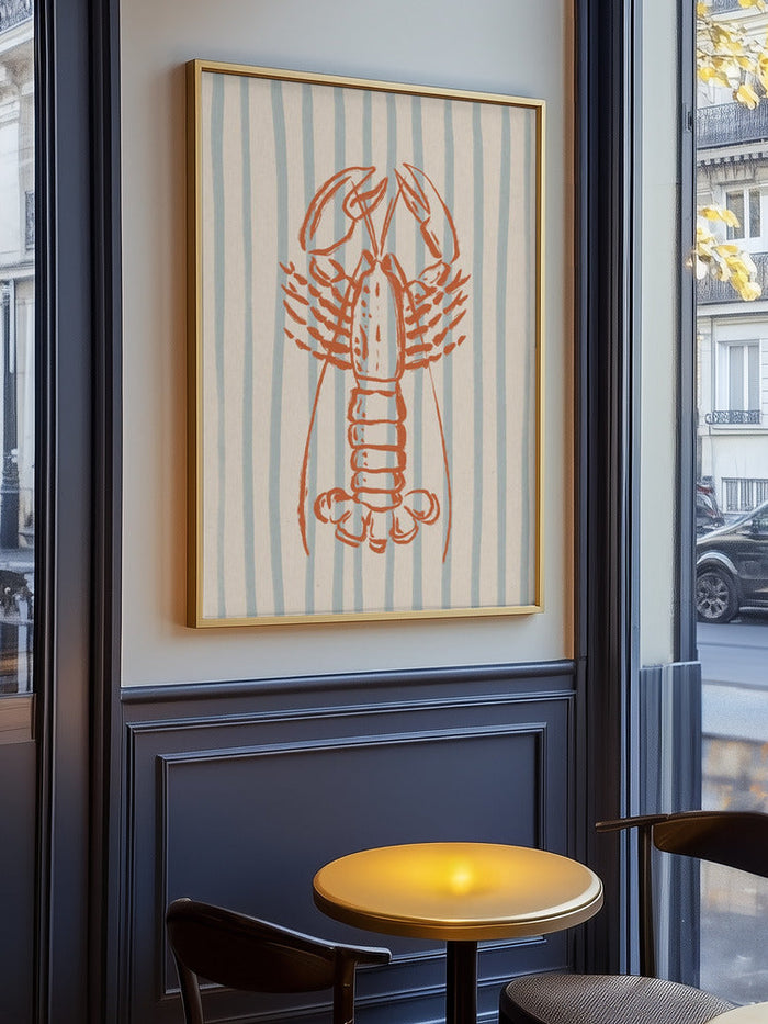 Coastal Striped Lobster - Katarzyna Gąsiorowska