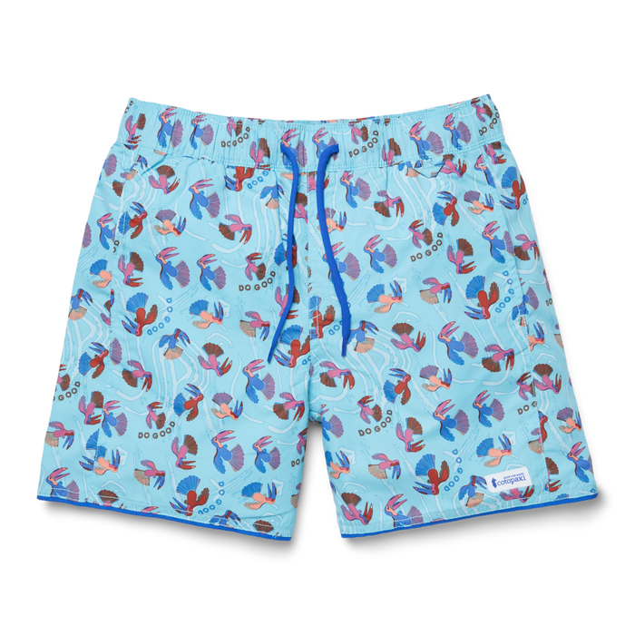 Cocodrilo Short - Boys' Print, Tucan Blue Sky