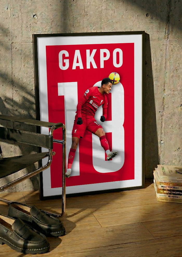 Cody Gakpo- Liverpool Football Poster