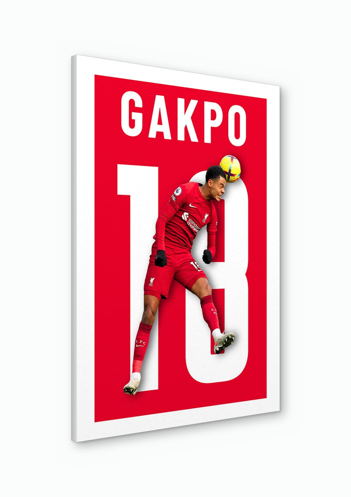 Cody Gakpo- Liverpool Football Poster