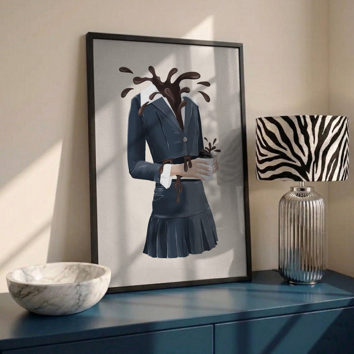 Coffee Overload by Lisen Vennesland in interior setting