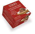 Cole's Boxed Rum And Double Cream Christmas Pudding 350g product image