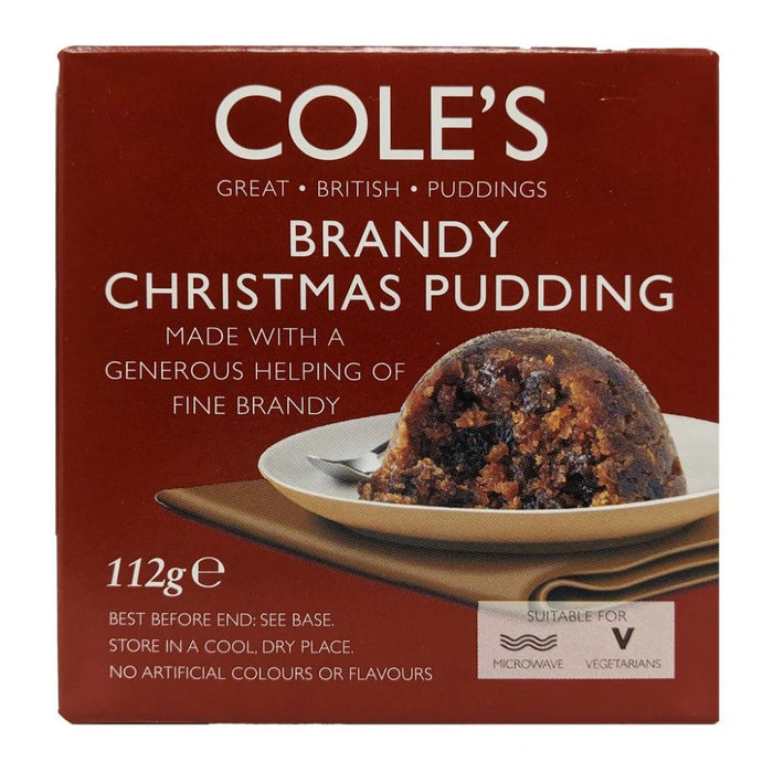 Cole's Brandy Christmas Pudding 112g product image