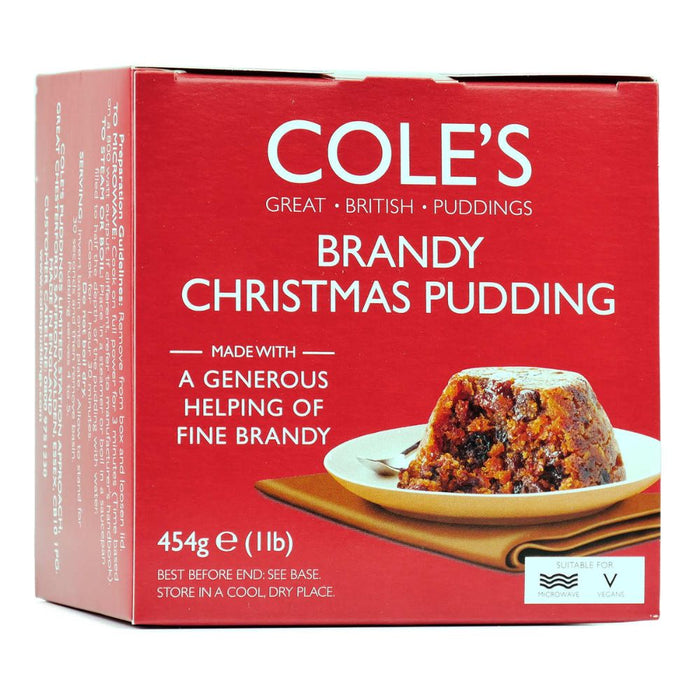 Cole's Brandy Christmas Pudding 454g product image