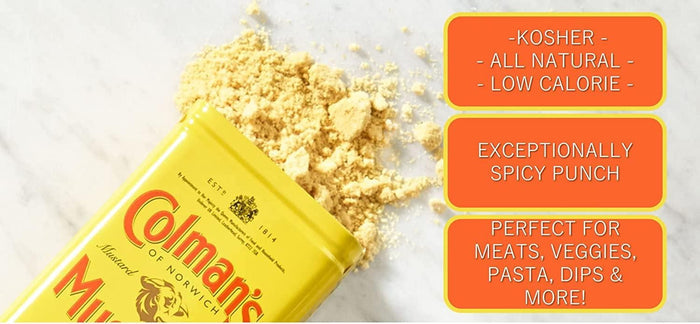 Colmans Mustard Powder Tin 454g