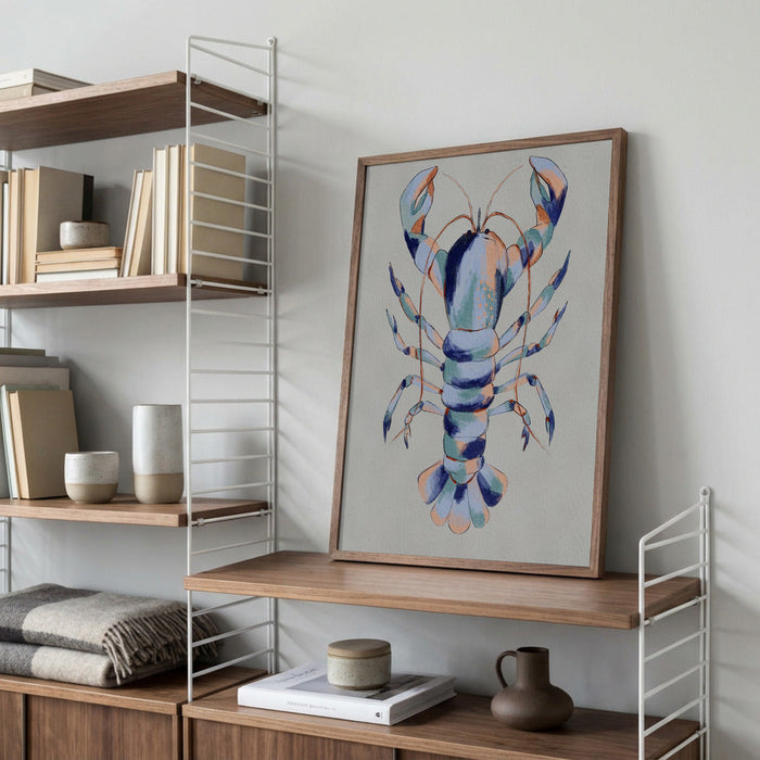 Colorful Blue Lobster - Nikita Jariwala