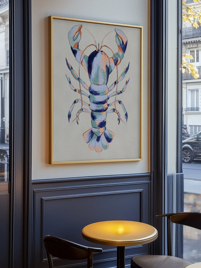 Colorful Blue Lobster - Nikita Jariwala