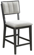 CORINA Espresso Counter Height Chair