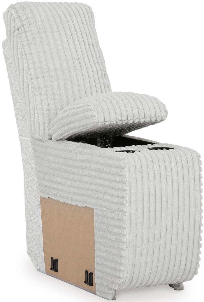 CORSICA Alloy Corduroy 13" Wide Storage Console