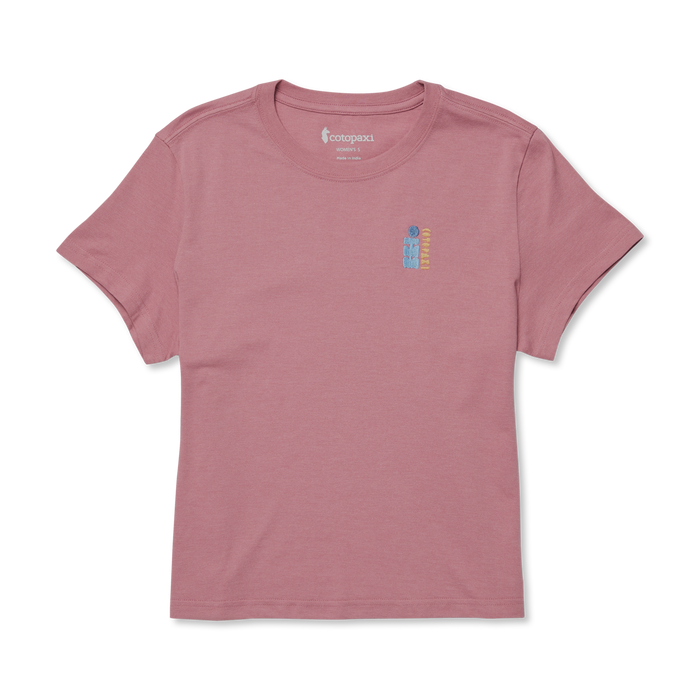 Cotopaxi Bloom T-Shirt - Women's, Dusty Rose