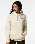 Cotopaxi Flag Pullover Hoodie - Women's, Bone, Model Kalu