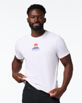 Cotopaxi Mountain T-Shirt - Men's, White, Model Kirk