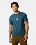 Cotopaxi Mountain T-Shirt - Men's, Ocean, Model Luke