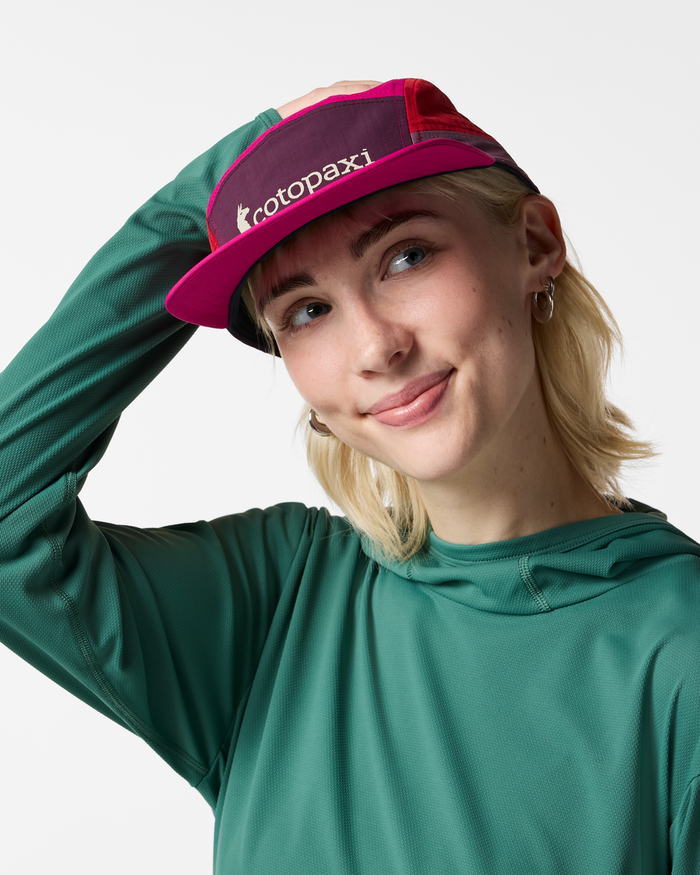 Cotopaxi Tech 5-Panel Hat, Acai/Pitaya