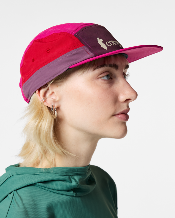 Cotopaxi Tech 5-Panel Hat, Acai/Pitaya