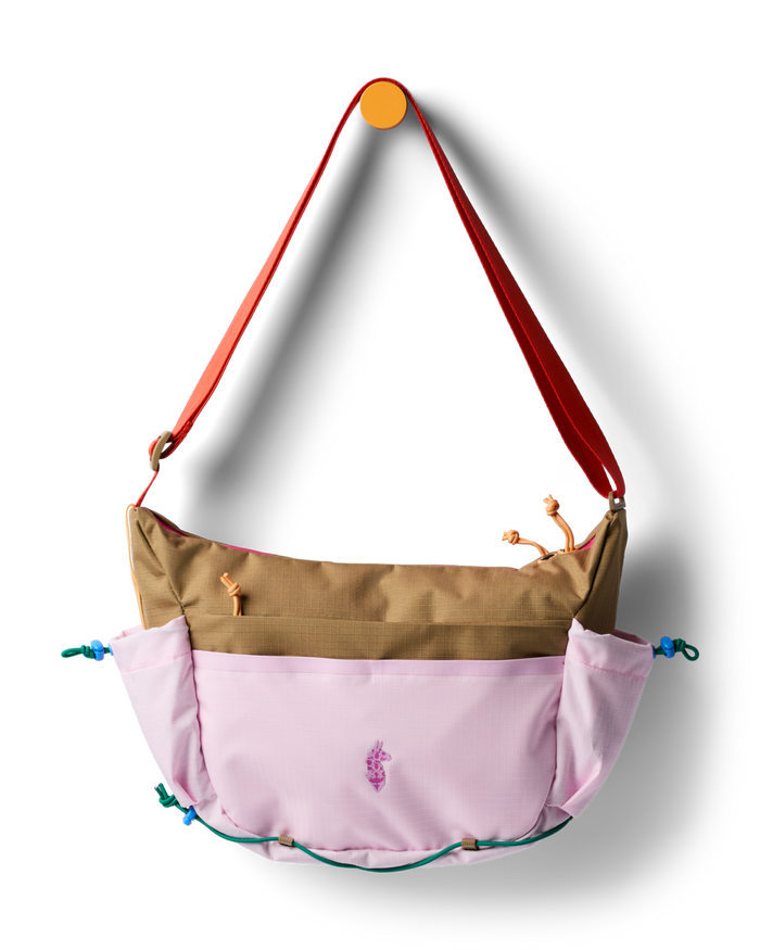 Cotopaxi X Free People 9L Shoulder Bag, Ginger/Powder Pink, Detail