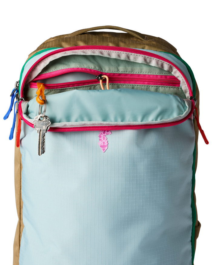 Cotopaxi X FP Movement Allpa Mini 20L Travel Pack, Sterline Blue/Ginger, Detail