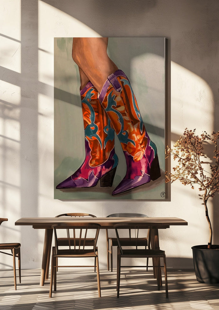 Cowboy Boots - Art By Biba