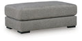 Creston Heights - Oversized Accent Ottoman - Smolder