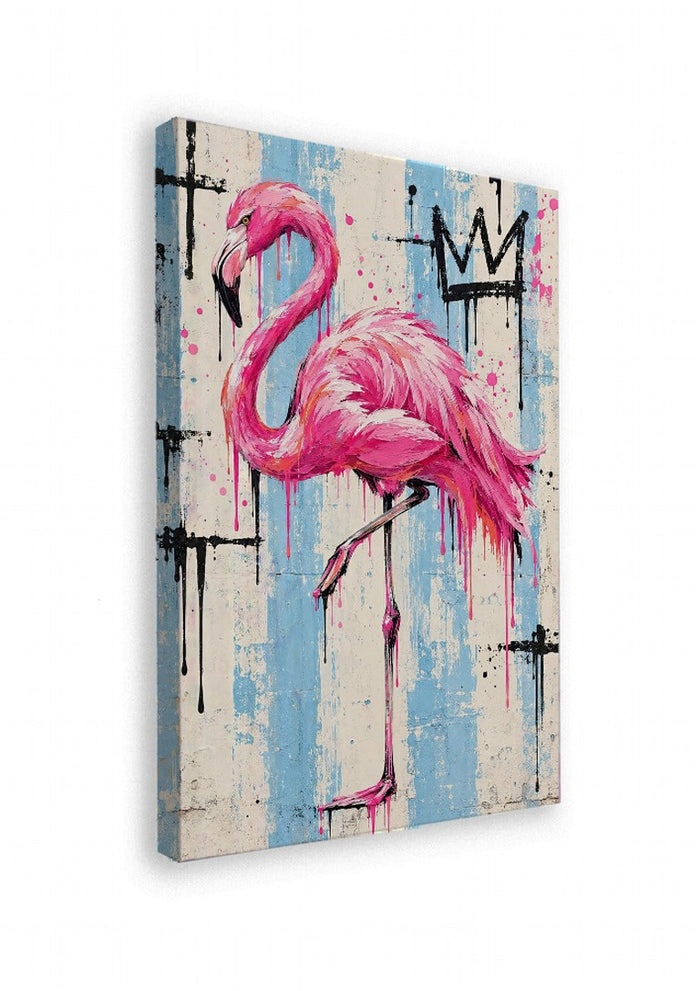 Crowned Flamingo - Matthews Gallerie