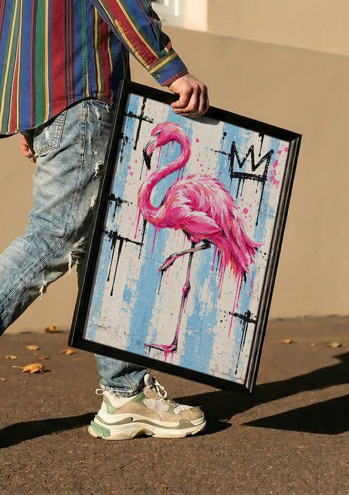 Crowned Flamingo - Matthews Gallerie