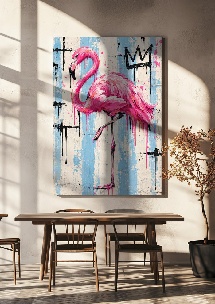 Crowned Flamingo - Matthews Gallerie
