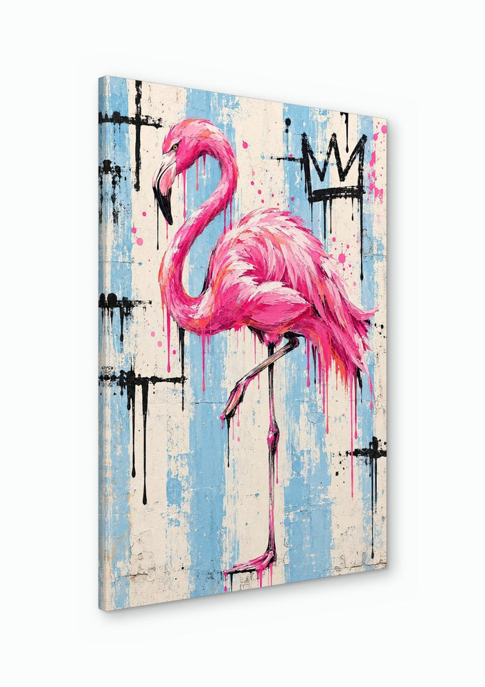 Crowned Flamingo - Matthews Gallerie