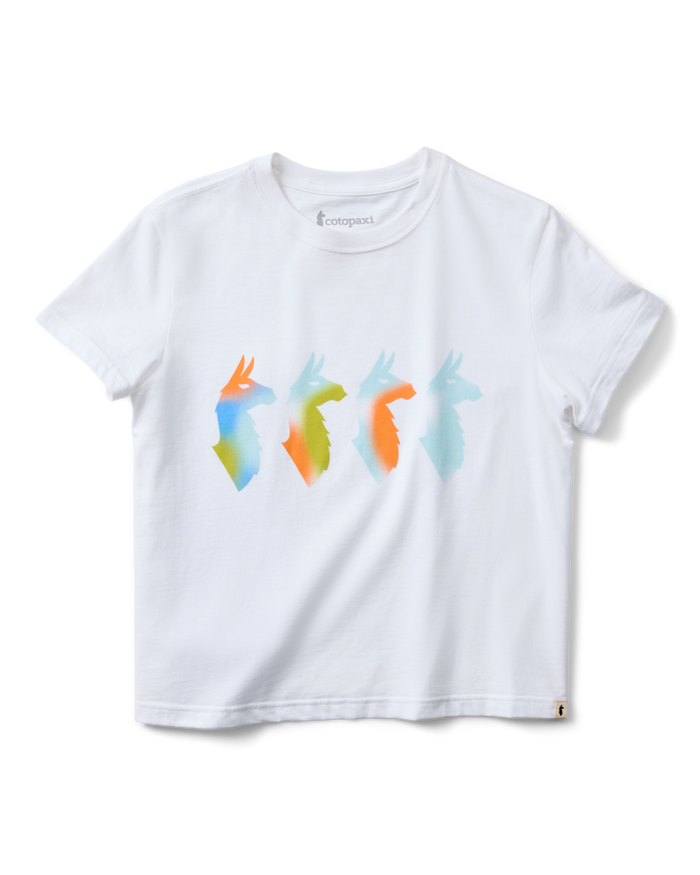 Cuatro Bitmap T-Shirt - Women's, White, Detail