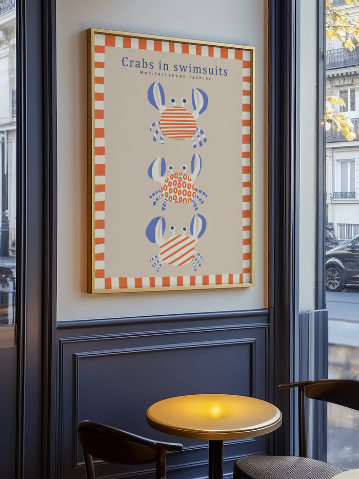 Cute Crabs In Swimsuits - Annick