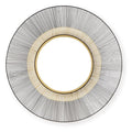Dallmen - Accent Mirror - Black / Gold Finish