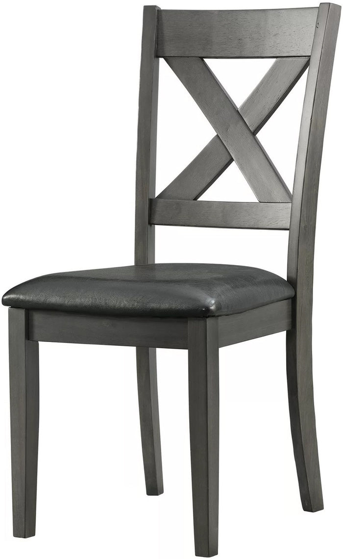 DAMIAN Gray 18" Wide Dining Chair
