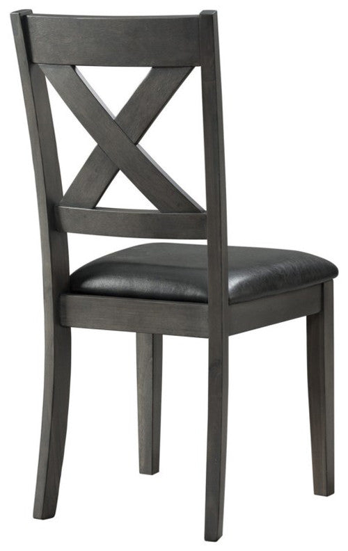 DAMIAN Gray 18" Wide Dining Chair